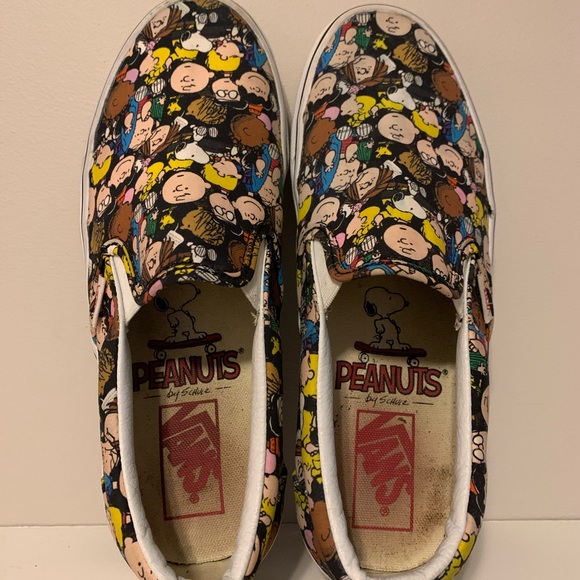 Vans Shoes - Vans shoes “Peanuts, the gang” Ladies sz 8.5